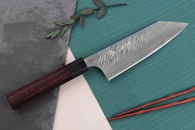 Couteau Bunka japonais artisanal Yu Kurosaki Fujin 16,5cm SG2