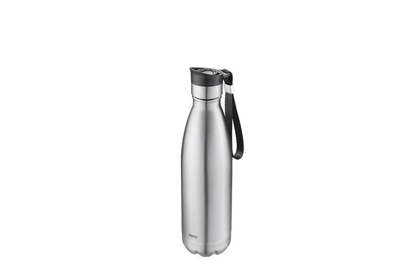 Gourde isotherme en inox Gefu Olimpio argent