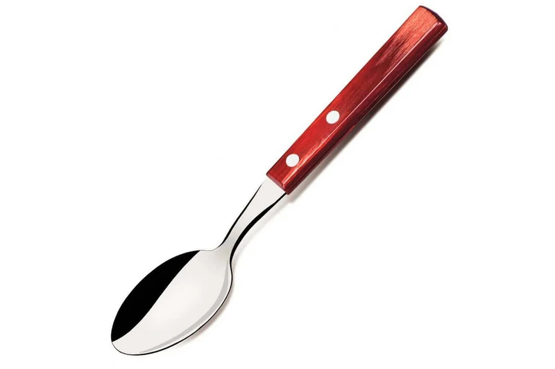 Set de 12 cuillères de table rouge Tramontina