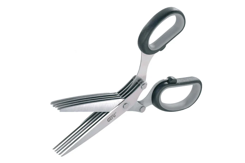 Ciseaux à herbes Gefu Cutare 5 lames avec peigne de nettoyage