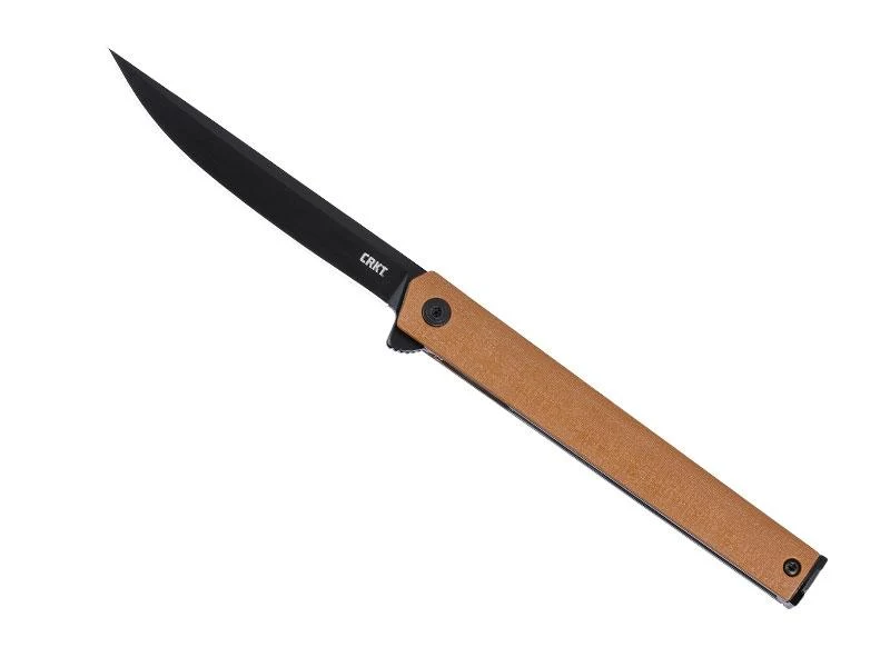 Couteau de poche Crkt Ceo Flipper Brun