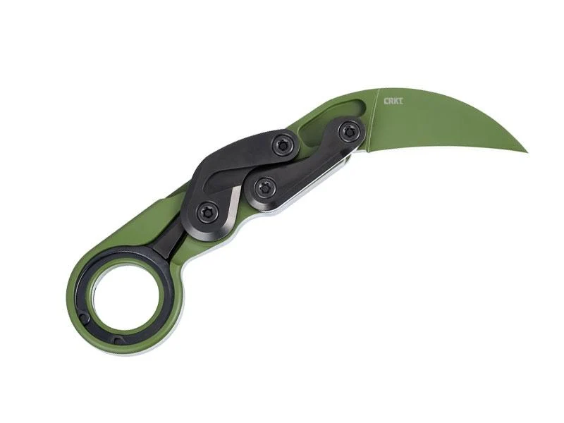 Couteau karambit Crkt Provoke Vert et noir