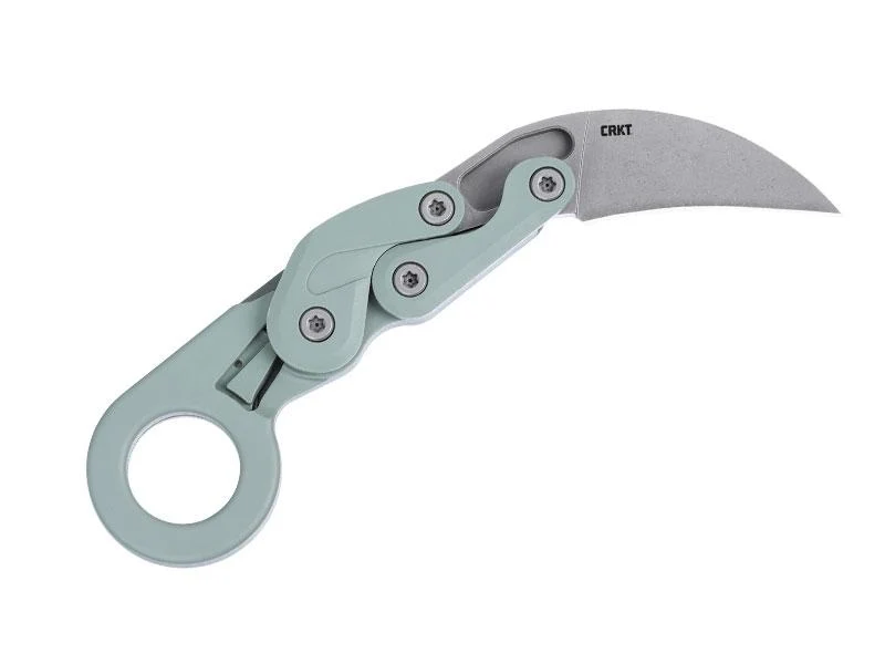 Couteau karambit Crkt Provoke Vert pastel