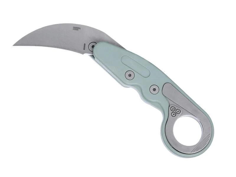 Couteau karambit Crkt Provoke Vert pastel