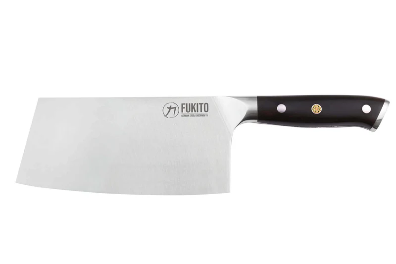 Couteau de chef chinois Fukito Ebène X50 17,5cm