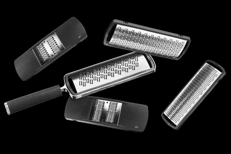 Set râpe et julienne Kai Michel Bras Tools 5 lames interchangeables