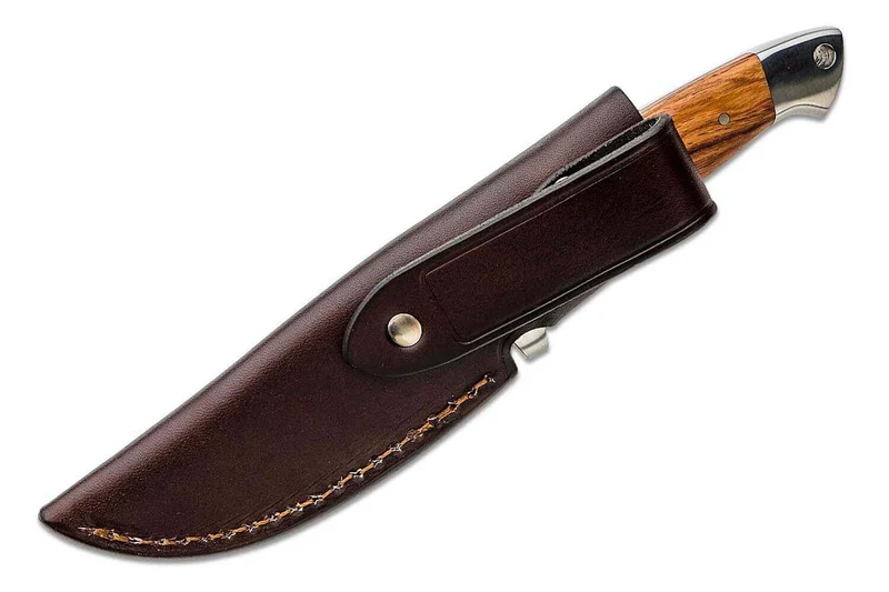 Couteau Böker Vollintegral 2.0 121585 lame en acier 11,8cm manche en bois + étui en cuir