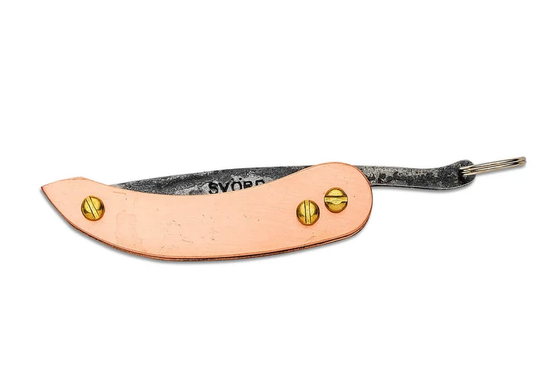 Couteau pliant Svord Peasant Micro Copper SVPKMC manche en cuivre 8cm