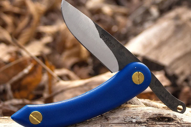 Couteau pliant Svord Peasant Bleu SVPKPPB manche en PP 13cm