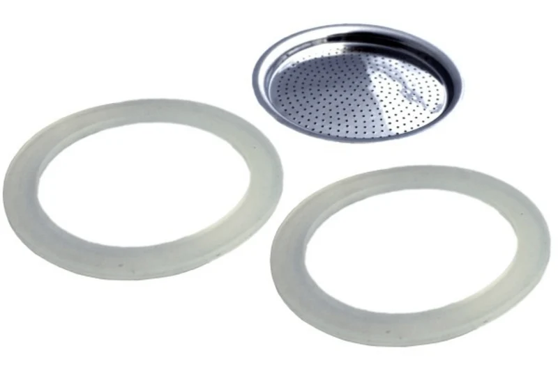 Filtre de rechange pour cafetières Gefu Lucino 3 tasses et Nando + 2 joints d'étanchéité