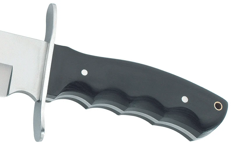 Couteau Bowie Herbertz 102325 lame 24,8cm manche pakkawood + étui en cuir