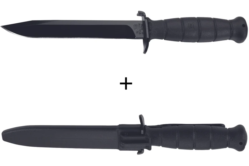 Couteau Herbertz 100617 lame 16,5cm manche polymère noir + étui