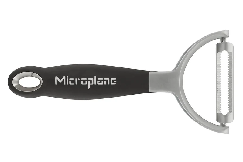 Eplucheur Microplane lame dentelée en acier inoxydable