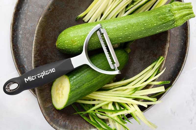 Eplucheur Microplane lame à julienne en acier inoxydable