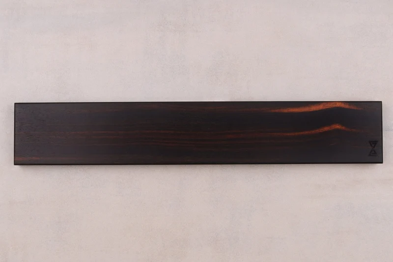 Barre aimantée artisanale Essences Creations en ébène de Macassar 45cm 6 places - N°4