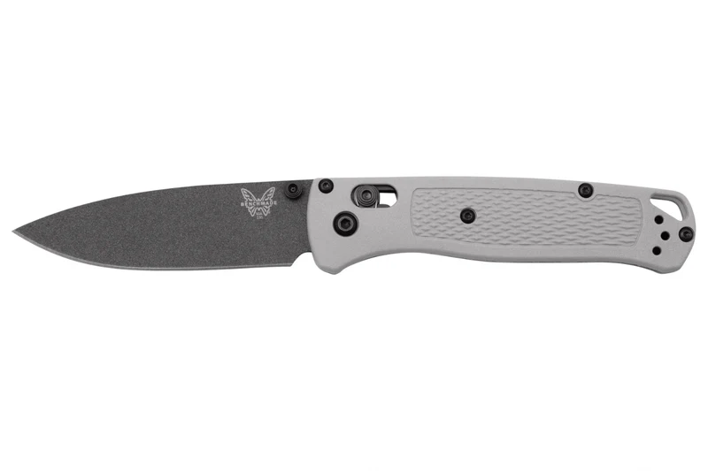 Couteau pliant Benchmade Bugout Storm Gray 535BK-08 manche Grivory gris 10,7cm