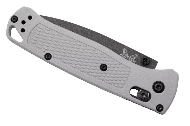 Couteau pliant Benchmade Bugout Storm Gray 535BK-08 manche Grivory gris 10,7cm