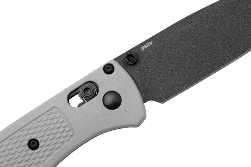 Couteau pliant Benchmade Bugout Storm Gray 535BK-08 manche Grivory gris 10,7cm