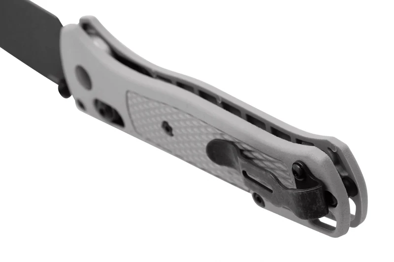 Couteau pliant Benchmade Bugout Storm Gray 535BK-08 manche Grivory gris 10,7cm