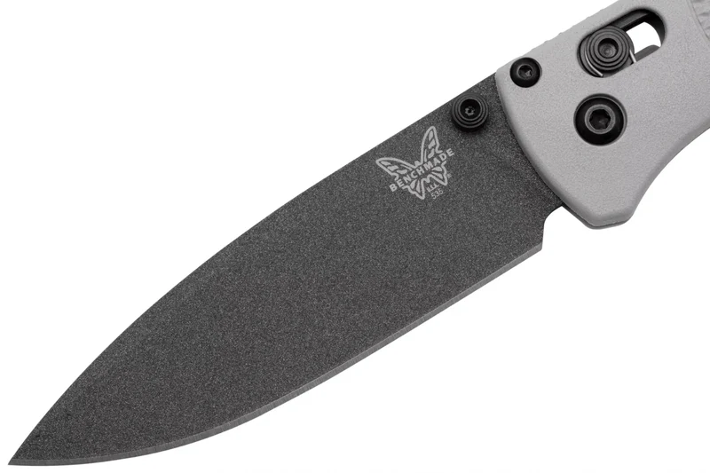 Couteau pliant Benchmade Bugout Storm Gray 535BK-08 manche Grivory gris 10,7cm
