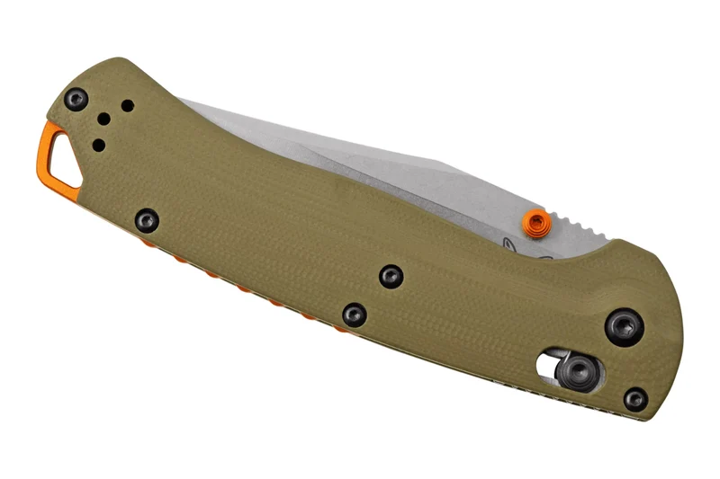 Couteau pliant Benchmade Taggedout 15536 manche G10 vert 11,7cm