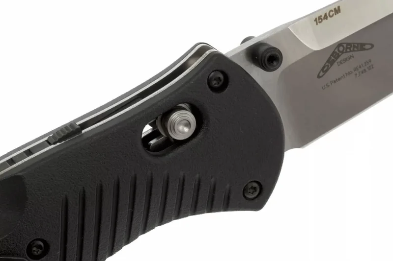 Couteau pliant Benchmade Barrage 580 manche valox noir 12cm