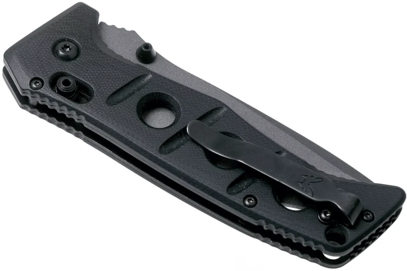 Couteau pliant Benchmade Adamas 275GY-1 manche G10 noir 13cm