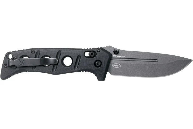 Couteau pliant Benchmade Adamas 275GY-1 manche G10 noir 13cm