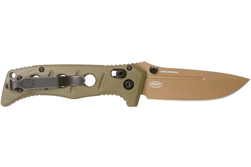 Couteau pliant Benchmade Mini Adamas 273FE-2 manche G10 kaki 11cm