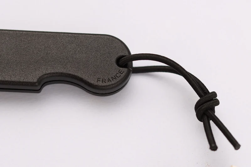 Couteau pliant Skult français éco-responsable Les Fonds Marins manche noir 10cm