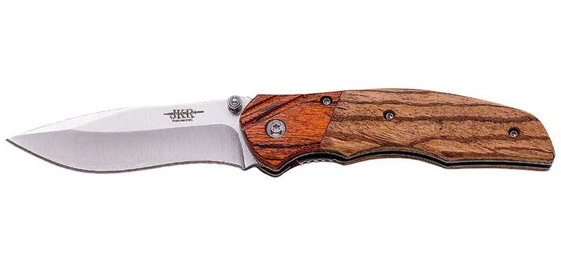 Couteau de Poche Bois de Zebrano Jkr