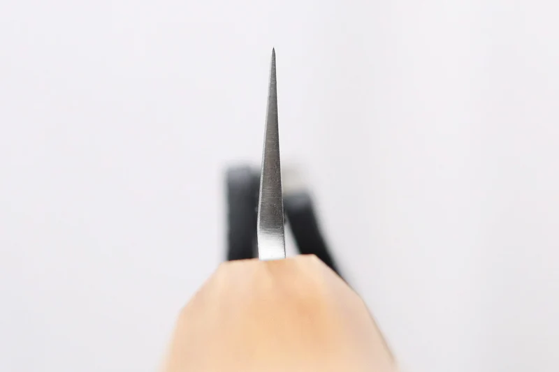 Couteau yanagiba 30cm artisanal japonais Tsunehisa AUS-8 manche en chêne