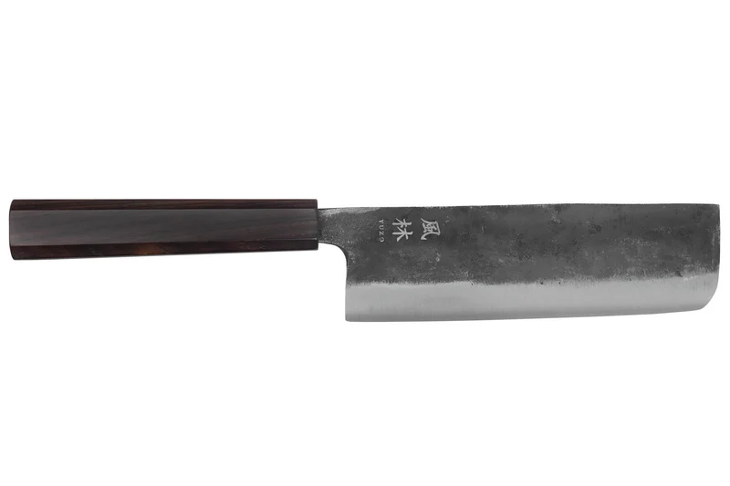 Couteau nakiri 16,5cm japonais artisanal Yuzo Shinju BS2