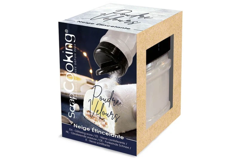 Poudre de velours Scrapcooking pour gâteaux