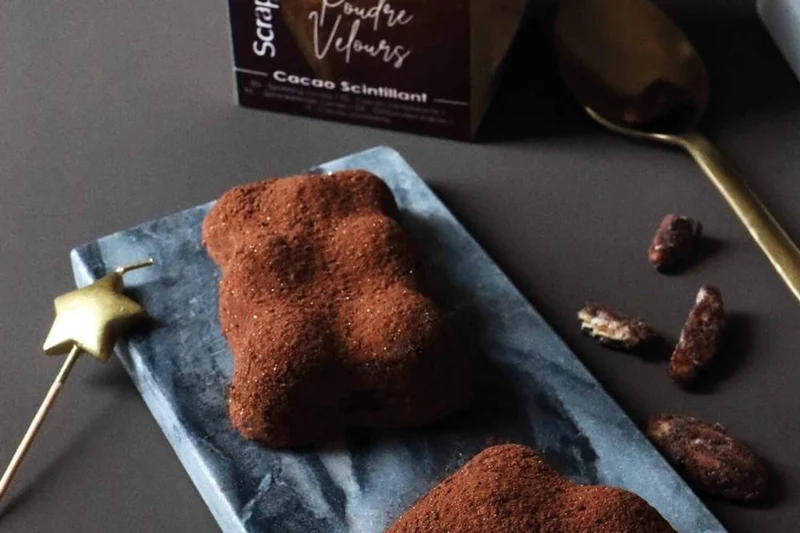 Poudre de velours Scrapcooking pour gâteaux