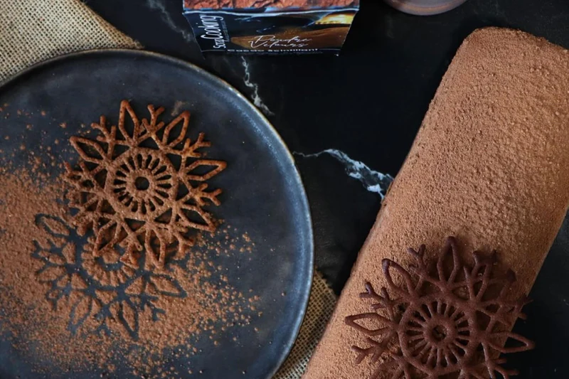 Poudre de velours Scrapcooking pour gâteaux