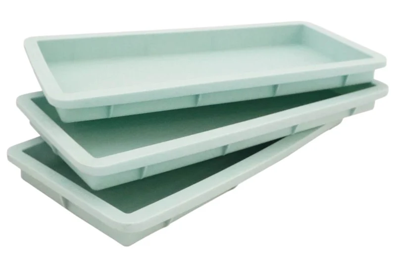 3 Moules Scrapcooking Layer Cake en silicone 25x10cm