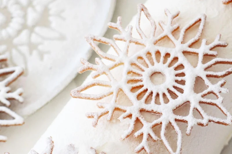 Tapis en silicone Scrapcooking Flocons pour tuiles