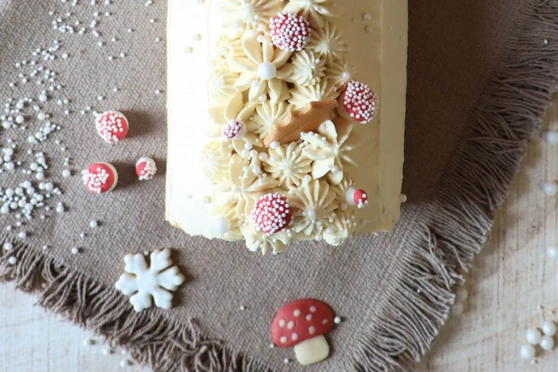 Décors en pâte d'amande Scrapcooking Hiver