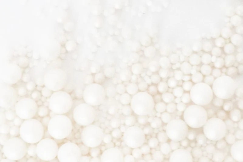 Perles en sucre Scrapcooking Mix blanc effet nacré 60g