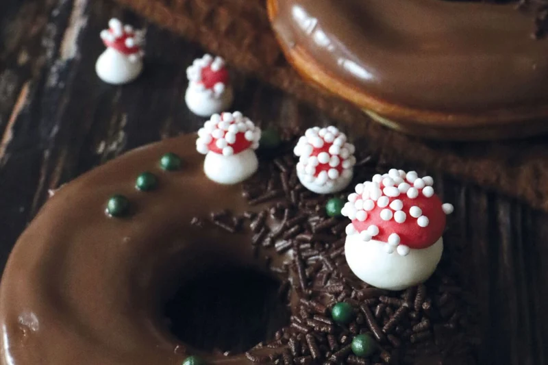 Décors sucrés Scrapcooking Champignons 25g