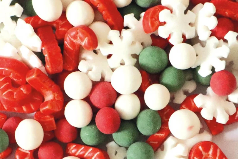 Décors sucrés Scrapcooking Mix 3D Noël - 46g