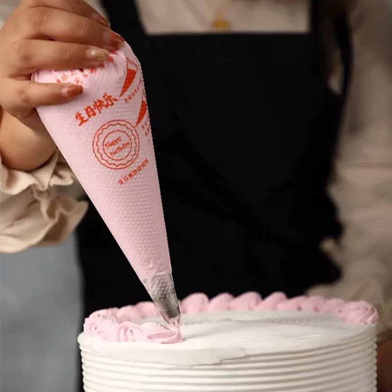 Poches à Douilles Jetables Épaisses - 100 PCS pour Décoration de Gâteaux