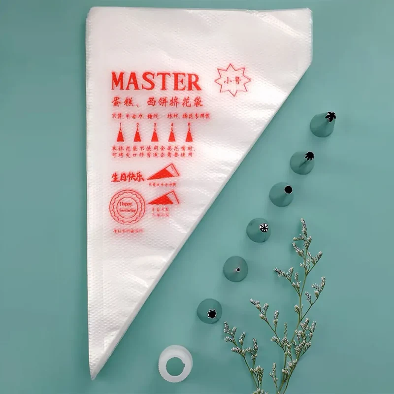 Poches à Douilles Jetables Épaisses - 100 PCS pour Décoration de Gâteaux
