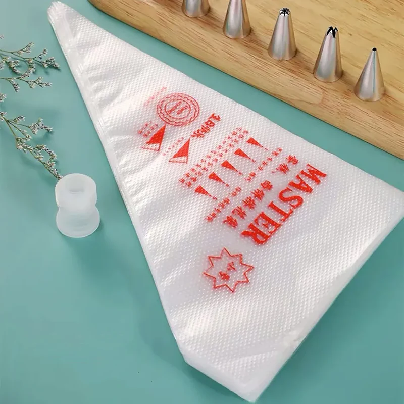 Poches à Douilles Jetables Épaisses - 100 PCS pour Décoration de Gâteaux
