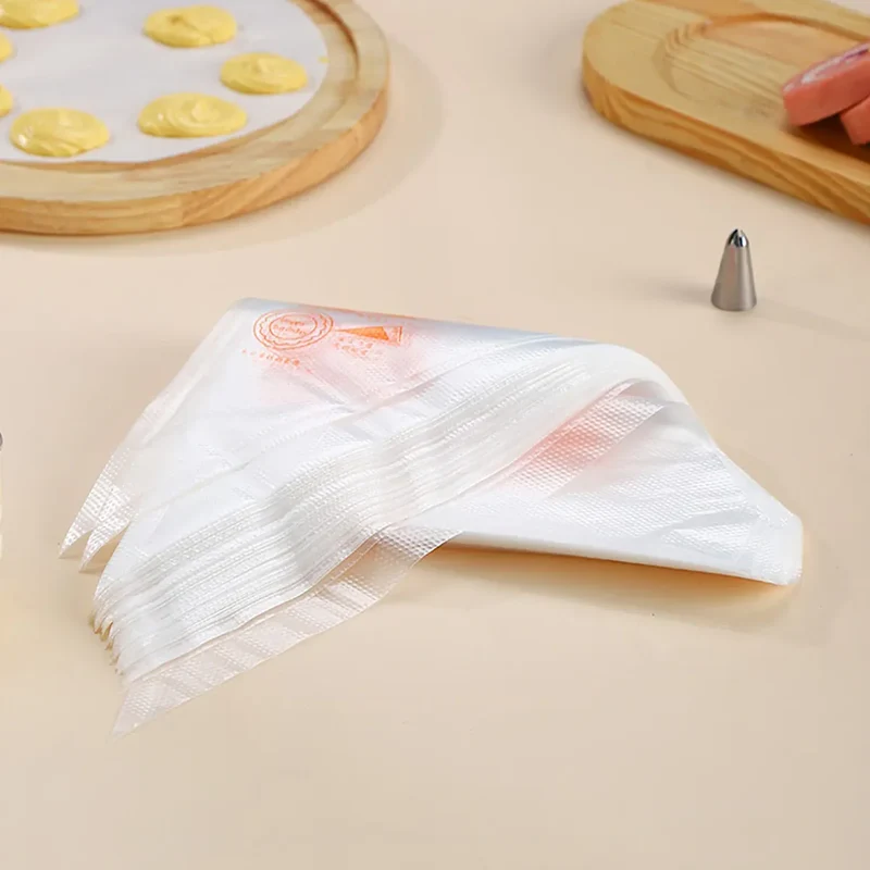 Poches à Douilles Jetables Épaisses - 100 PCS pour Décoration de Gâteaux