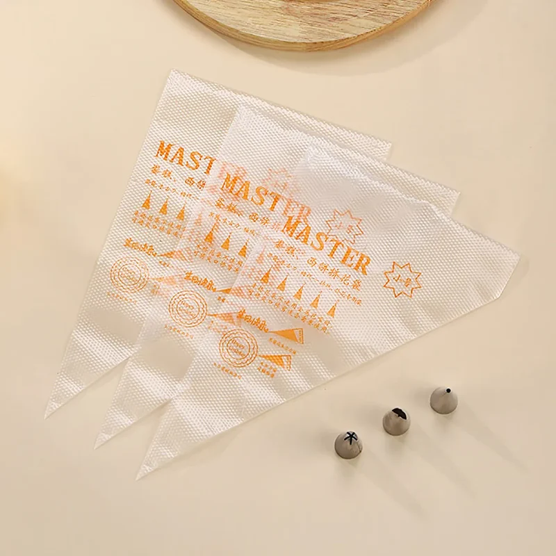 Poches à Douilles Jetables Épaisses - 100 PCS pour Décoration de Gâteaux