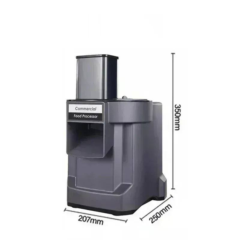 Hachoir Électrique 100W à Disques Interchangeables — Dés, Tranches, Julienne
