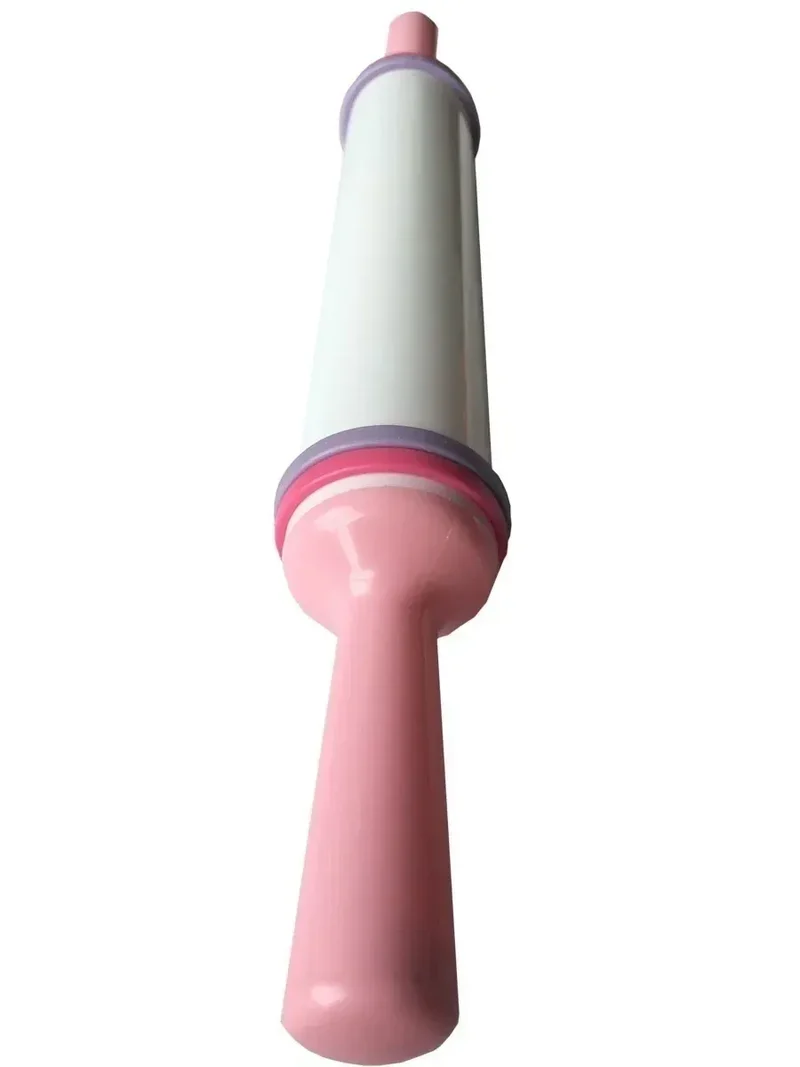 Rouleau à pâtisserie ajustable en plastique antiadhésif pour pâte à gâteau et biscuits