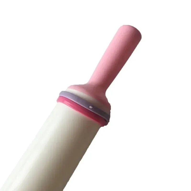 Rouleau à pâtisserie ajustable en plastique antiadhésif pour pâte à gâteau et biscuits